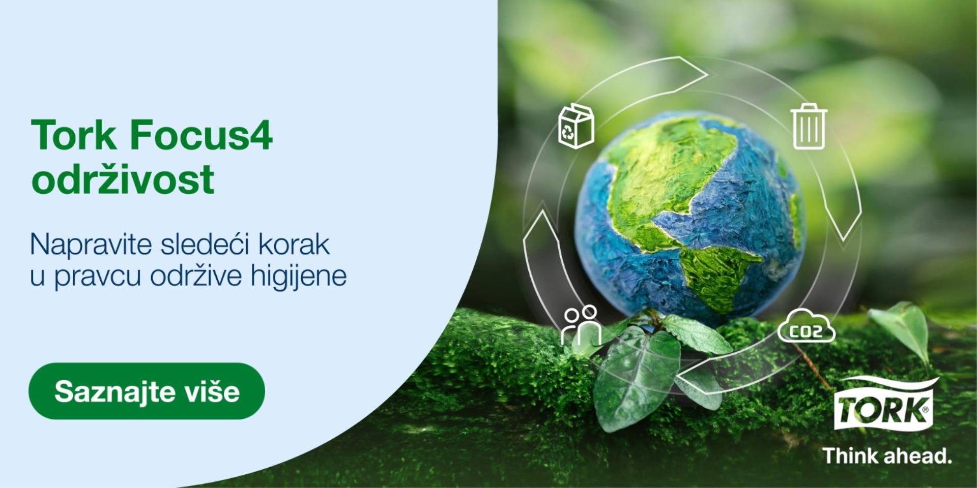 TORK I HYGIENE PRO TEAM. ZAJEDNIČKIM SNAGAMA ČUVAMO PLANETU ZEMLJU.